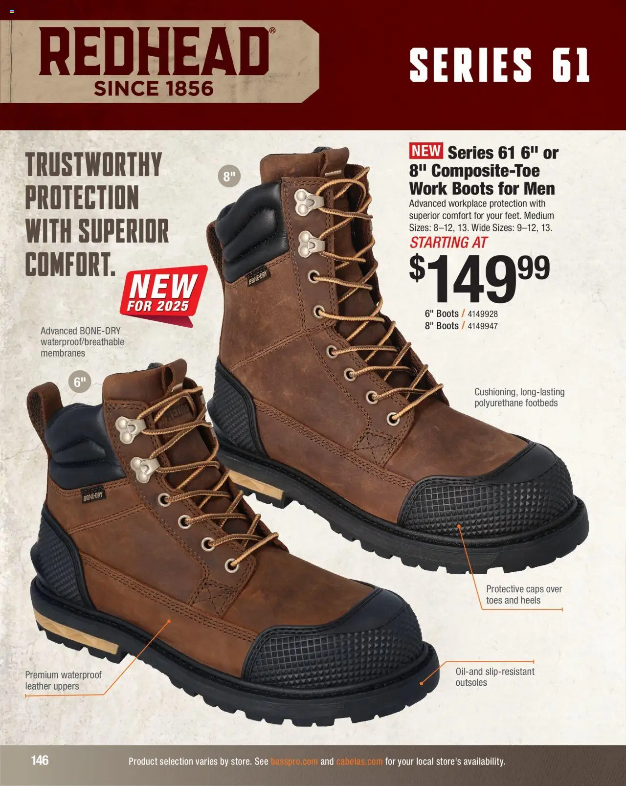 Cabela's Hunting Master 25 - valid from 11.08.2025 | Page: 146 | Products: Boots
