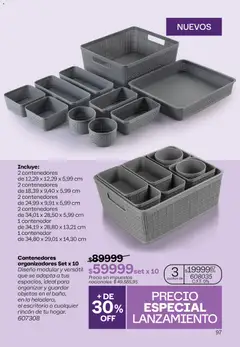 Vista previa Tupperware Black Friday válido desde el 30.10.2025 | Página: 98 | Productos: Escritorio, Modular