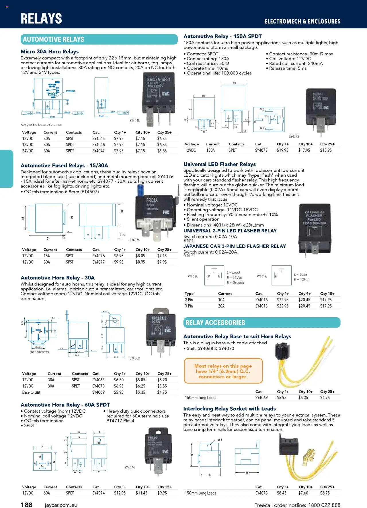 Jaycar catalogue - valid from 09.07.2025 | Page: 188 | Products: Socket, Light, Suit, Cable