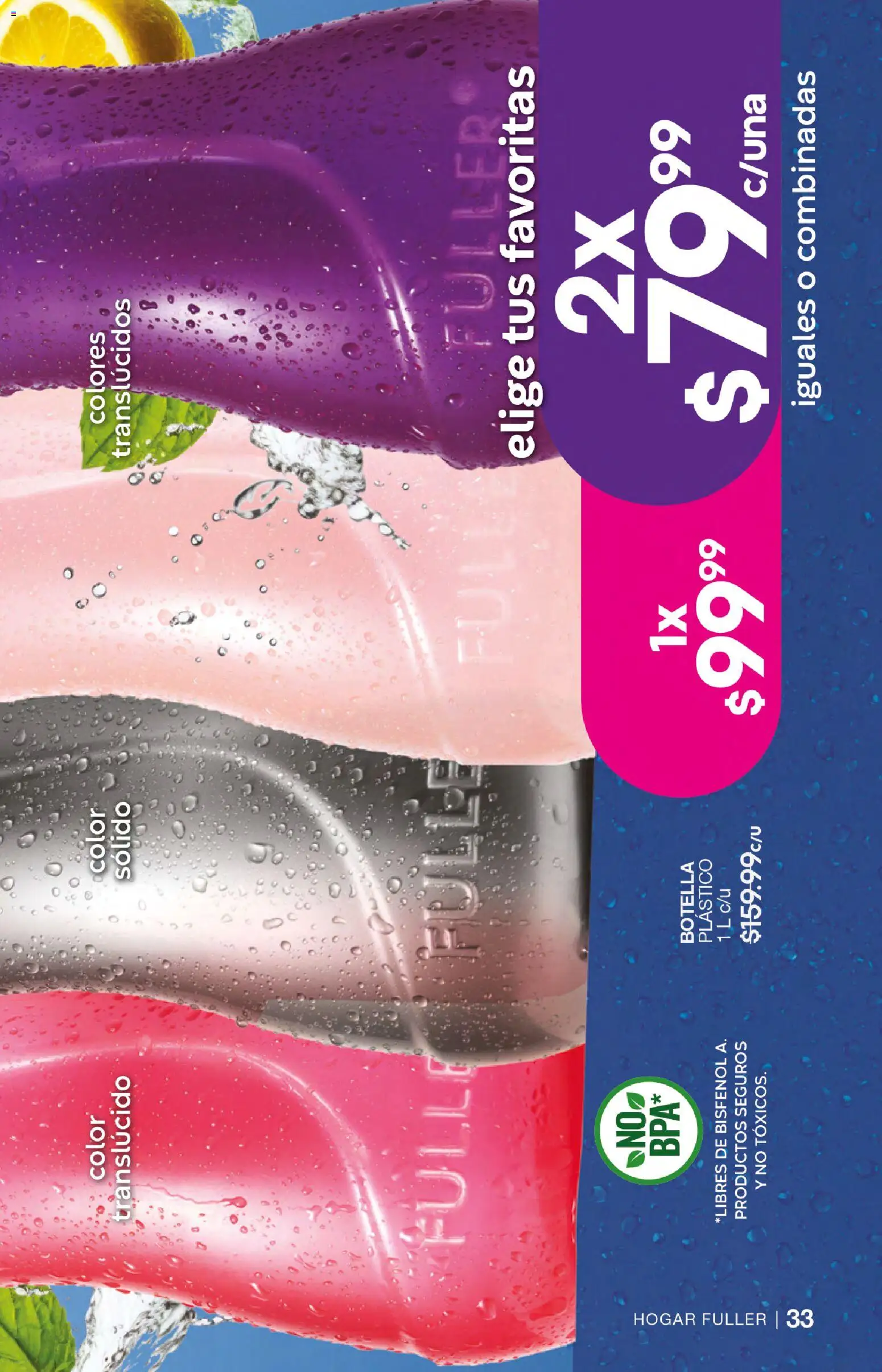 Nuevas ofertas de Fuller válidas en toda la República Mexicana desde el 10.12.2025. ¡Encuentra las mejores ofertas en Fuller campaña 18 2025! | Página: 34 | Productos: Botella