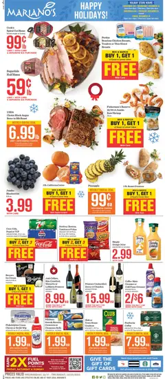 Preview of Mariano's weekly ads valid from 17.12.2025