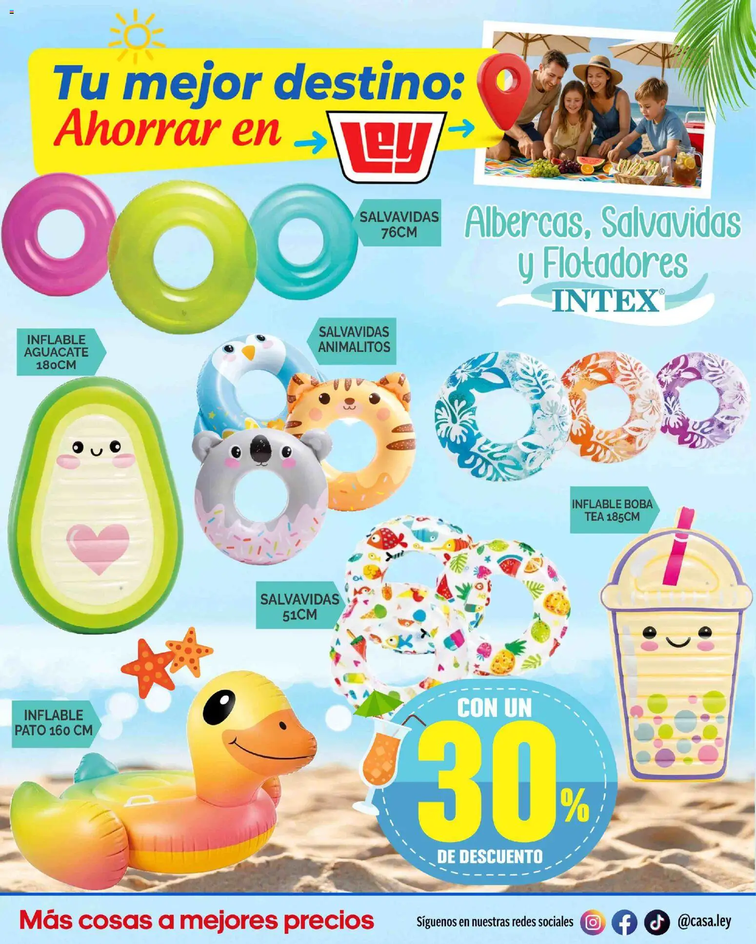 Nuevas ofertas de Casa Ley válidas en toda la República Mexicana desde el 20.03.2026. ¡Encuentra las mejores ofertas en Casa Ley folleto Tu mejor destino ! | Página: 13 | Productos: Aguacate