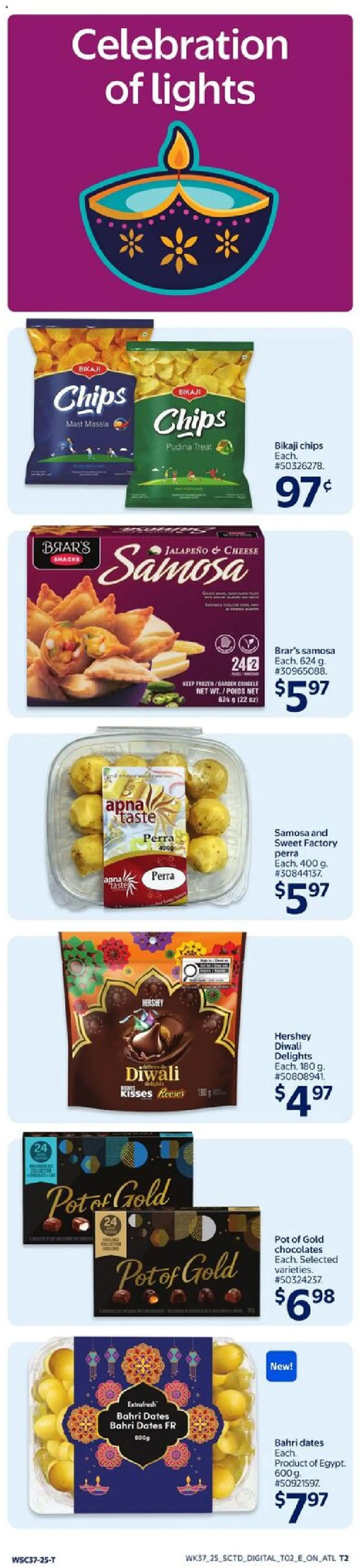 Walmart flyer valid from 09.10.2025 | Page: 8 | Products: Chips