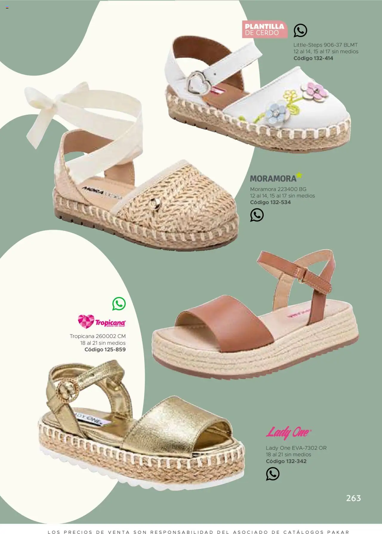 Nuevas ofertas de SC Pakar válidas en toda la República Mexicana desde el 24.07.2025. ¡Encuentra las mejores ofertas en SC Pakar - Catálogo Nina otoño / invierno! | Página: 263 | Productos: Cerdo