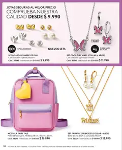 Catálogo Ésika Campaña 12 │ válido desde el 01.08.2025 | Página: 120 | Productos: Baño, Collar, Aros, Mochila
