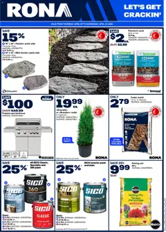 Preview of Rona weekly flyer from shop Rona valid from 23.04.2026