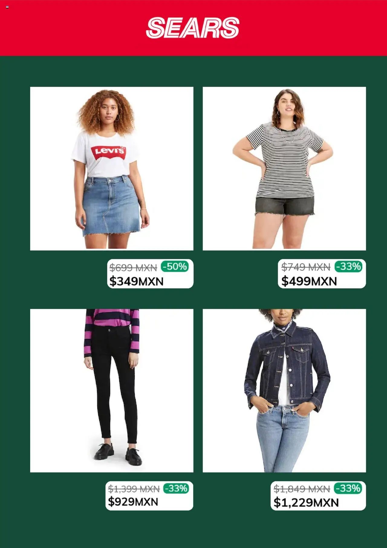 Nuevas ofertas de Sears válidas en toda la República Mexicana desde el 24.07.2025. ¡Encuentra las mejores ofertas en Sears promociones! | Página: 4