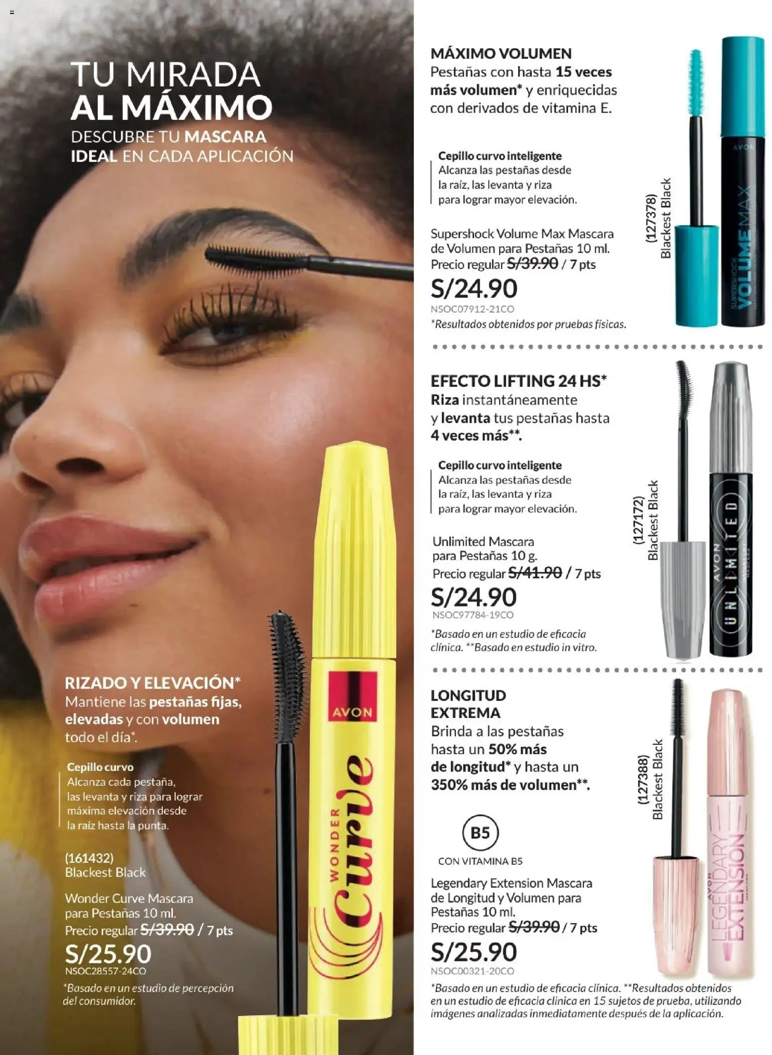 Catálogo Avon válido desde 01.02.2026 | Página: 46 | Productos: Máscara