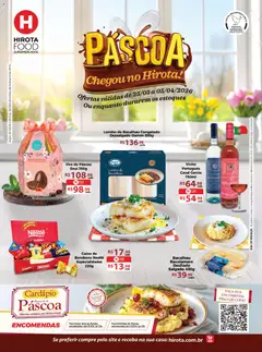 Hirota Food ofertas Especial Páscoa - Pré-Visualização do folheto da loja Hirota Food, válido de 25.03.2026