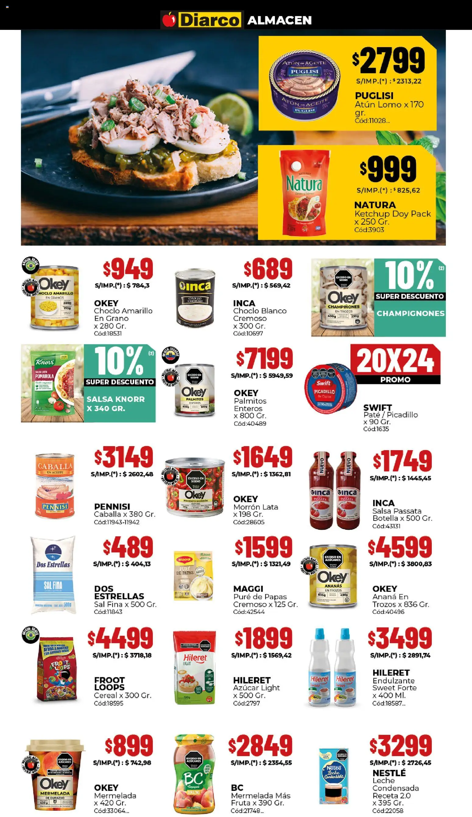 Diarco - Ofertas │ válido desde el 02.02.2026 | Página: 4 | Productos: Botella, Ketchup, Manteca, Paté