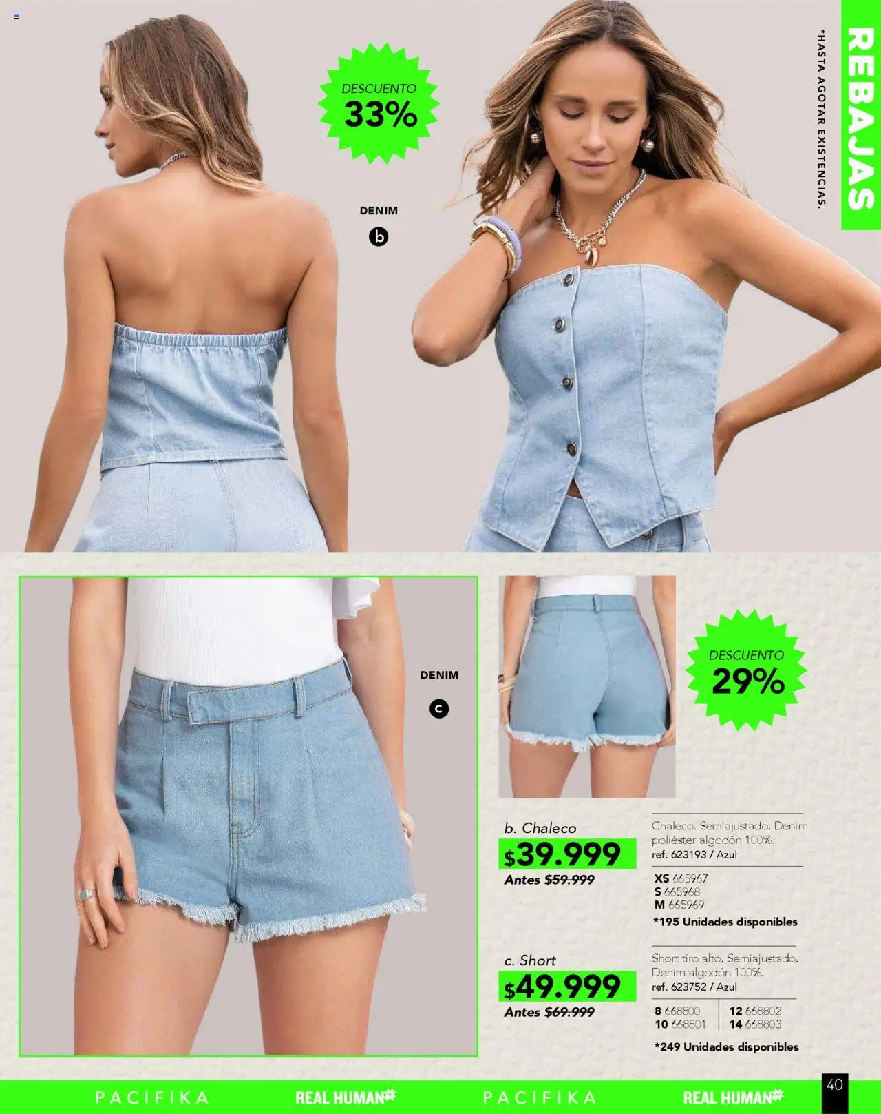 Pacifika revista - valida desde el 01.09.2025 | Página: 237 | Productos: Algodón, Short, Chaleco