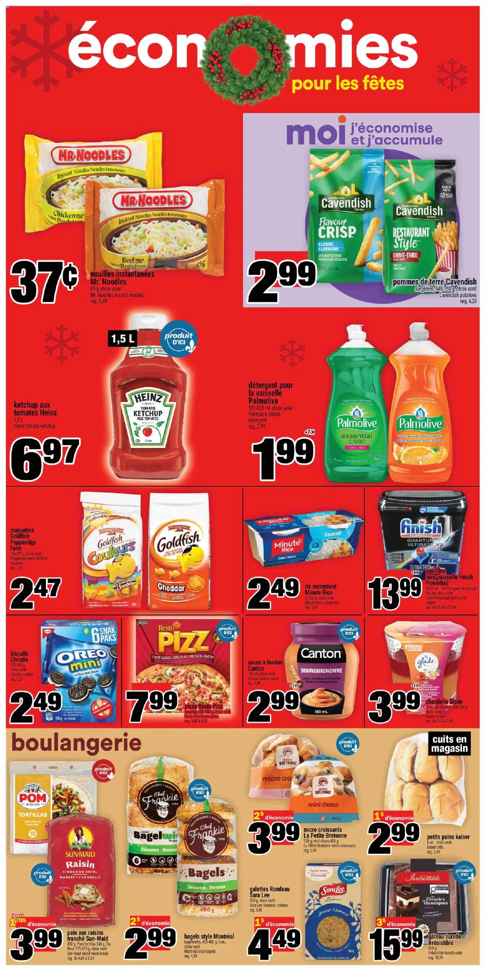 Super C flyer valid from 04.12.2025 | Page: 8 | Products: Beef, Cookies, Dishwasher, Pizza