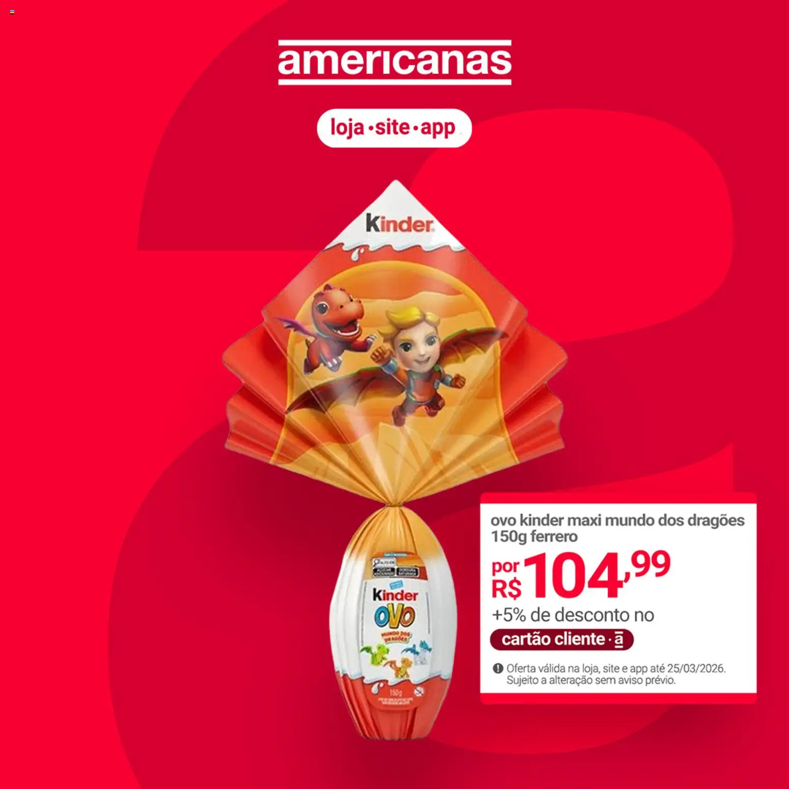 Lojas Americanas Folheto - válido de 24.03.2026 | Página: 1