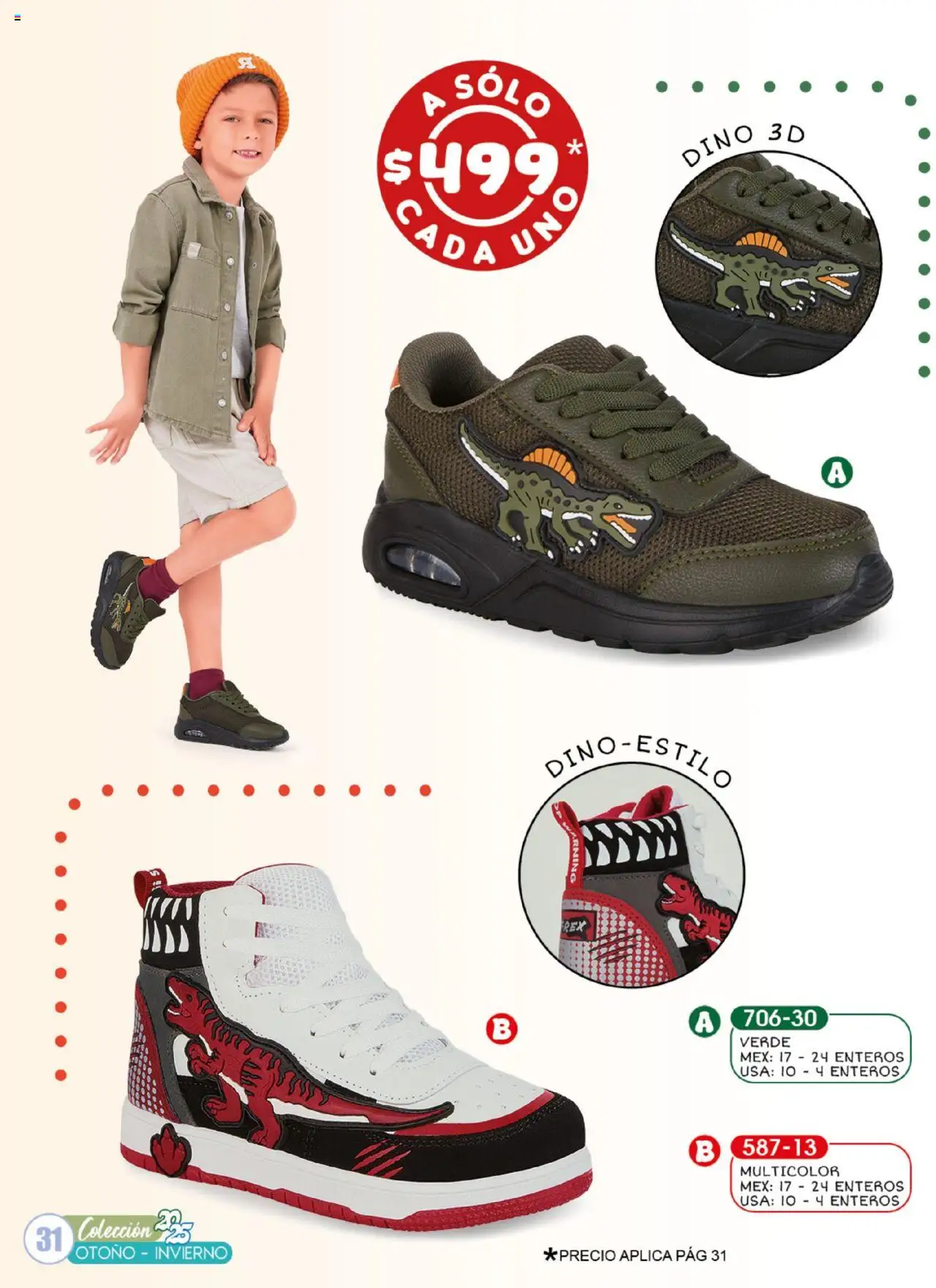 Nuevas ofertas de Cklass válidas en toda la República Mexicana desde el 14.07.2025. ¡Encuentra las mejores ofertas en Cklass catálogo Kids Nino! | Página: 32
