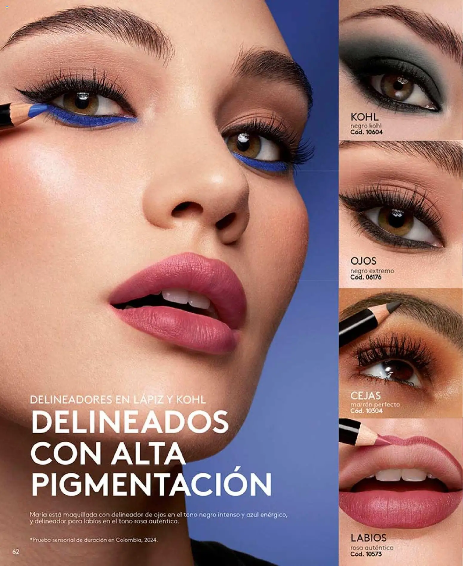 Ésika revista - valida desde el 24.04.2026 | Página: 62 | Productos: Delineador de ojos, Delineador