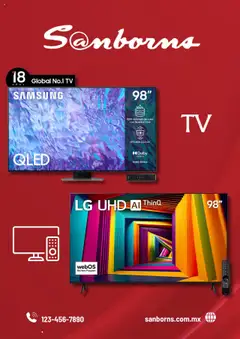 Vista previa de Sanborns catálogo, nuevo folleto de la tienda, válido en México a partir del 18.10.2025