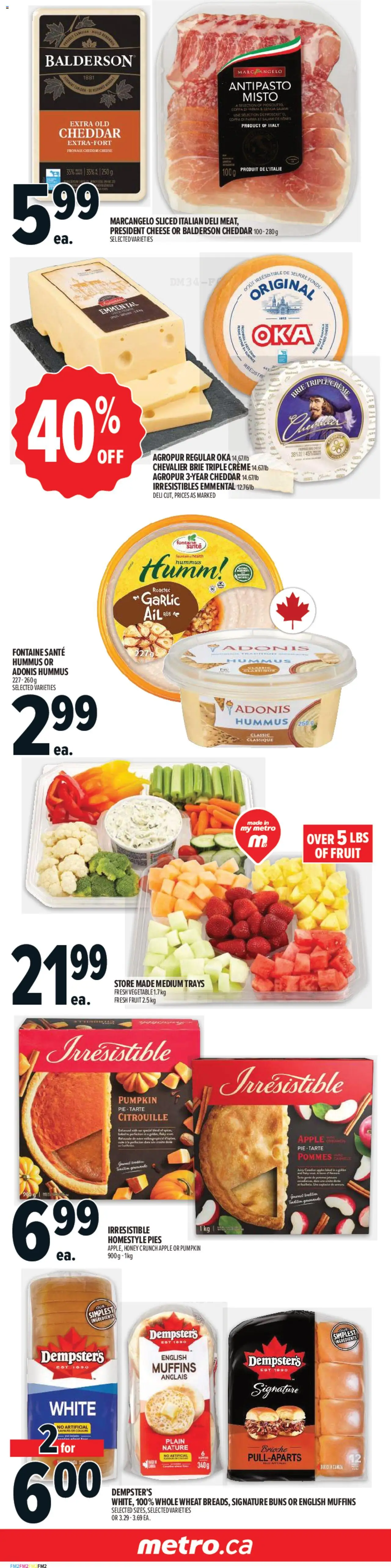 Metro flyer valid from 09.10.2025 | Page: 3 | Products: Cheese, Salami, Pumpkin