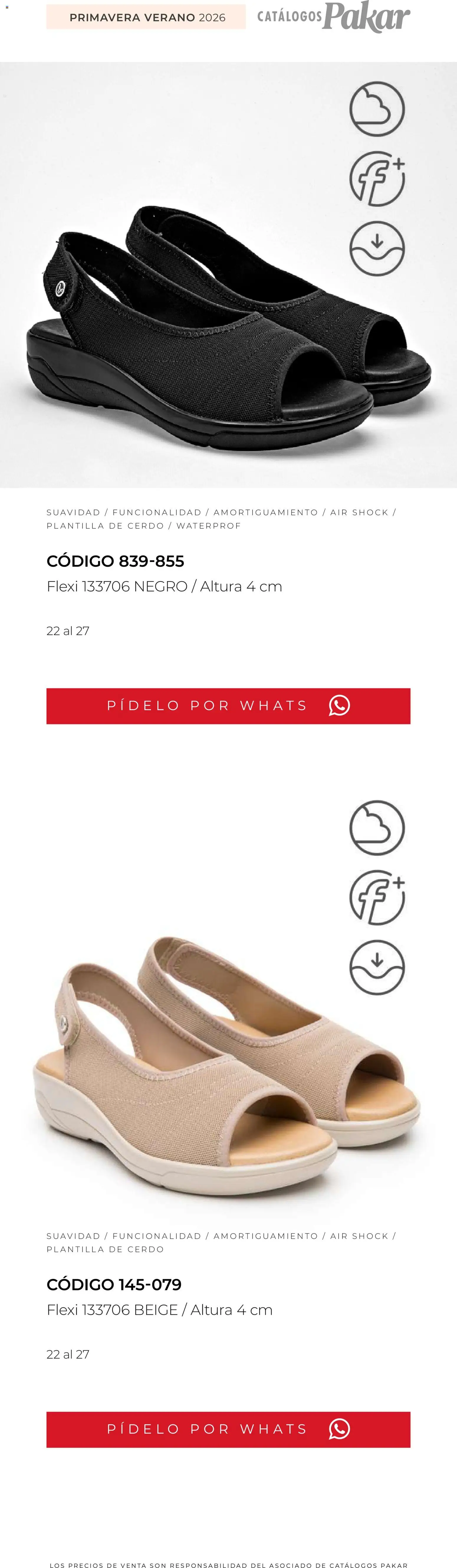 Nuevas ofertas de SC Pakar válidas en toda la República Mexicana desde el 04.03.2026. ¡Encuentra las mejores ofertas en SC Pakar catálogo Flexi PV26! | Página: 27 | Productos: Cerdo