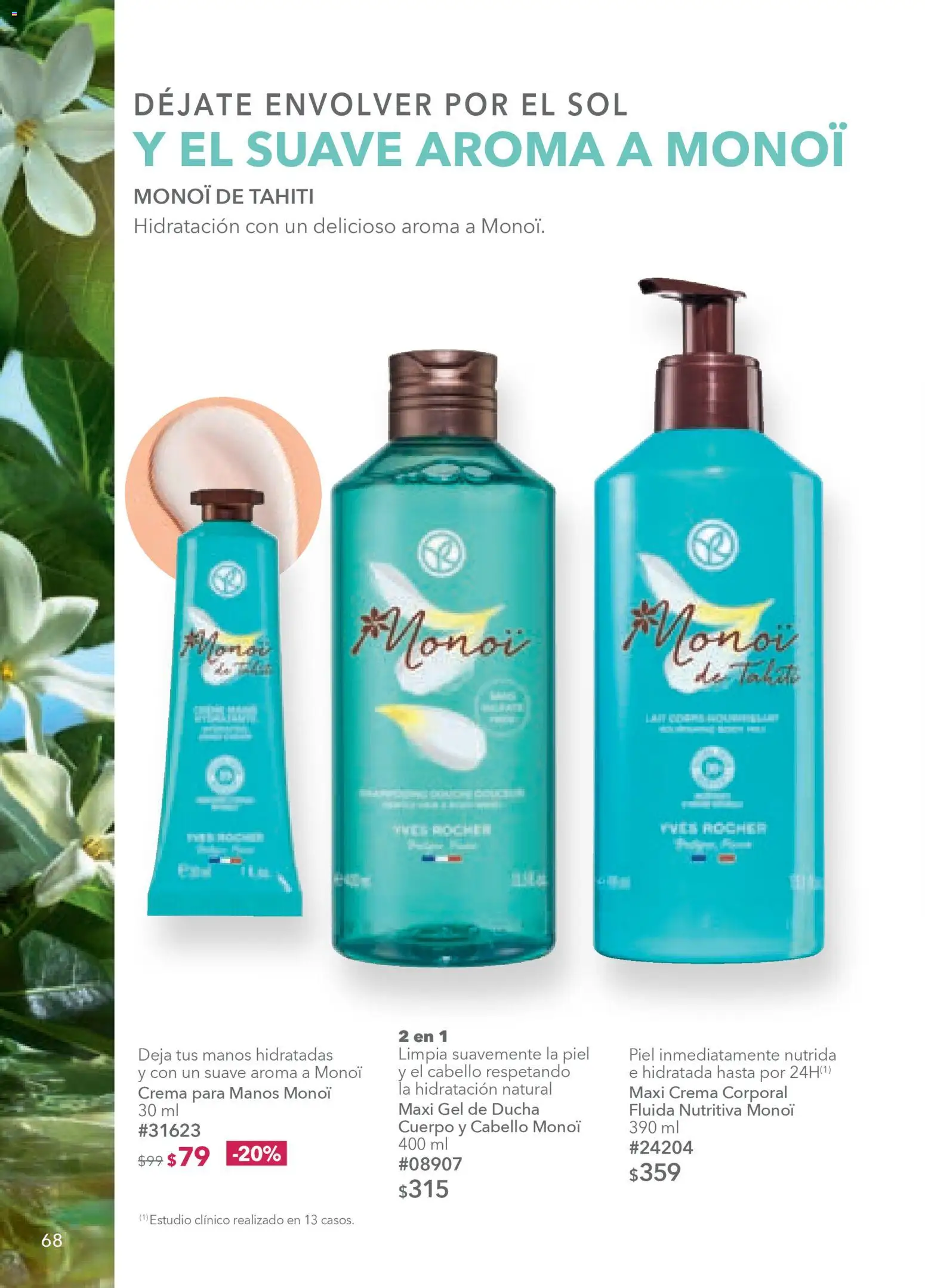 Nuevas ofertas de Yves Rocher válidas en toda la República Mexicana desde el 03.03.2026. ¡Encuentra las mejores ofertas en Yves Rocher campaña 4 2026! | Página: 70 | Productos: Crema, Crema corporal, Gel de ducha