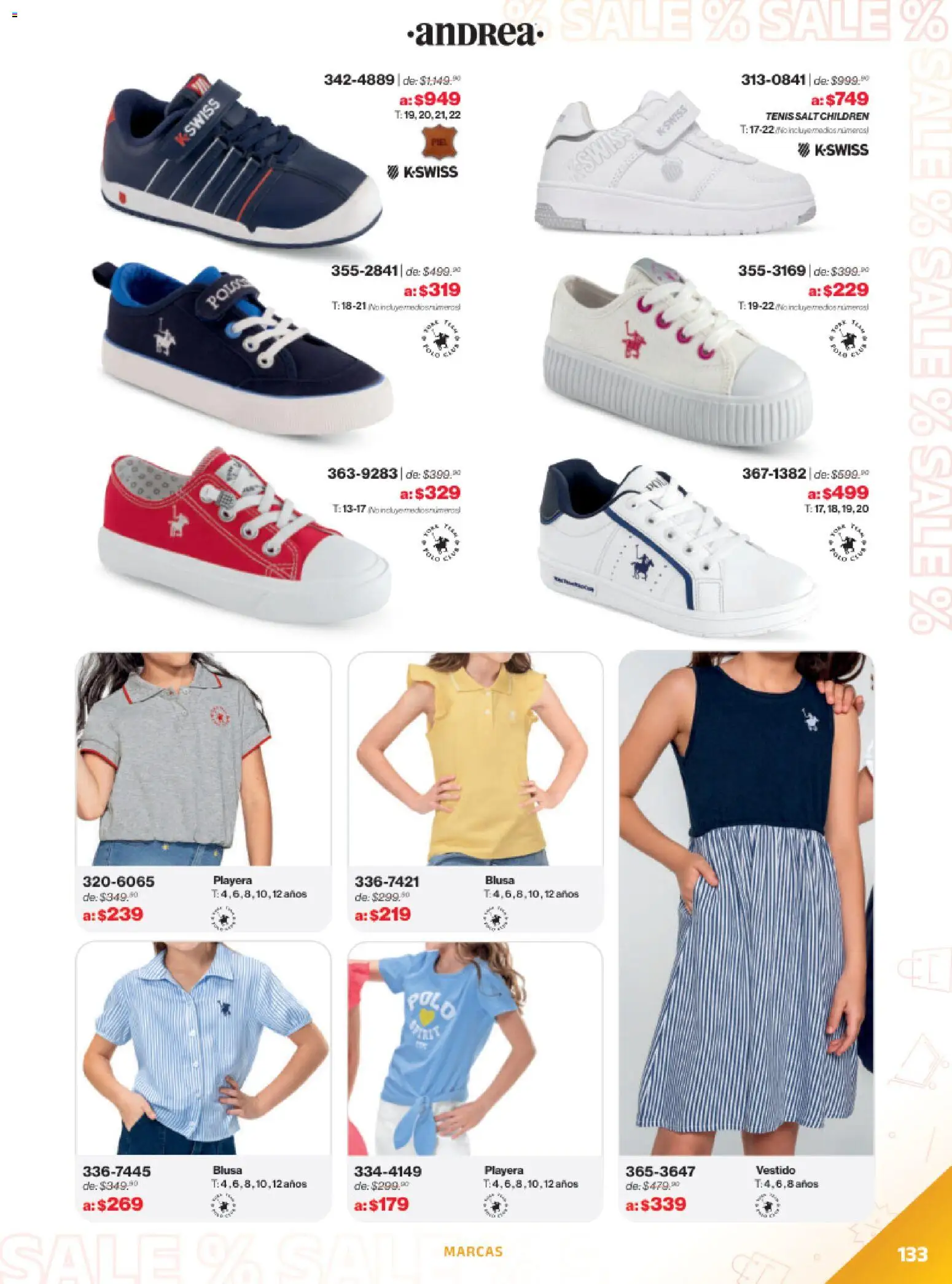 Nuevas ofertas de Andrea válidas en toda la República Mexicana desde el 21.12.2025. ¡Encuentra las mejores ofertas en Andrea catálogo Outlet! | Página: 133 | Productos: Blusa, Tenis, Vestido, Playera