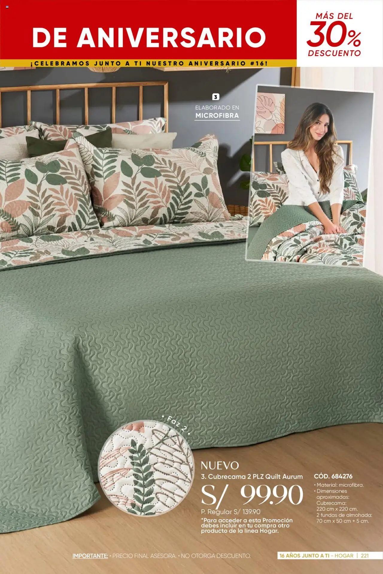 Catálogo Azzorti válido desde 15.09.2025 | Página: 225 | Productos: Almohada
