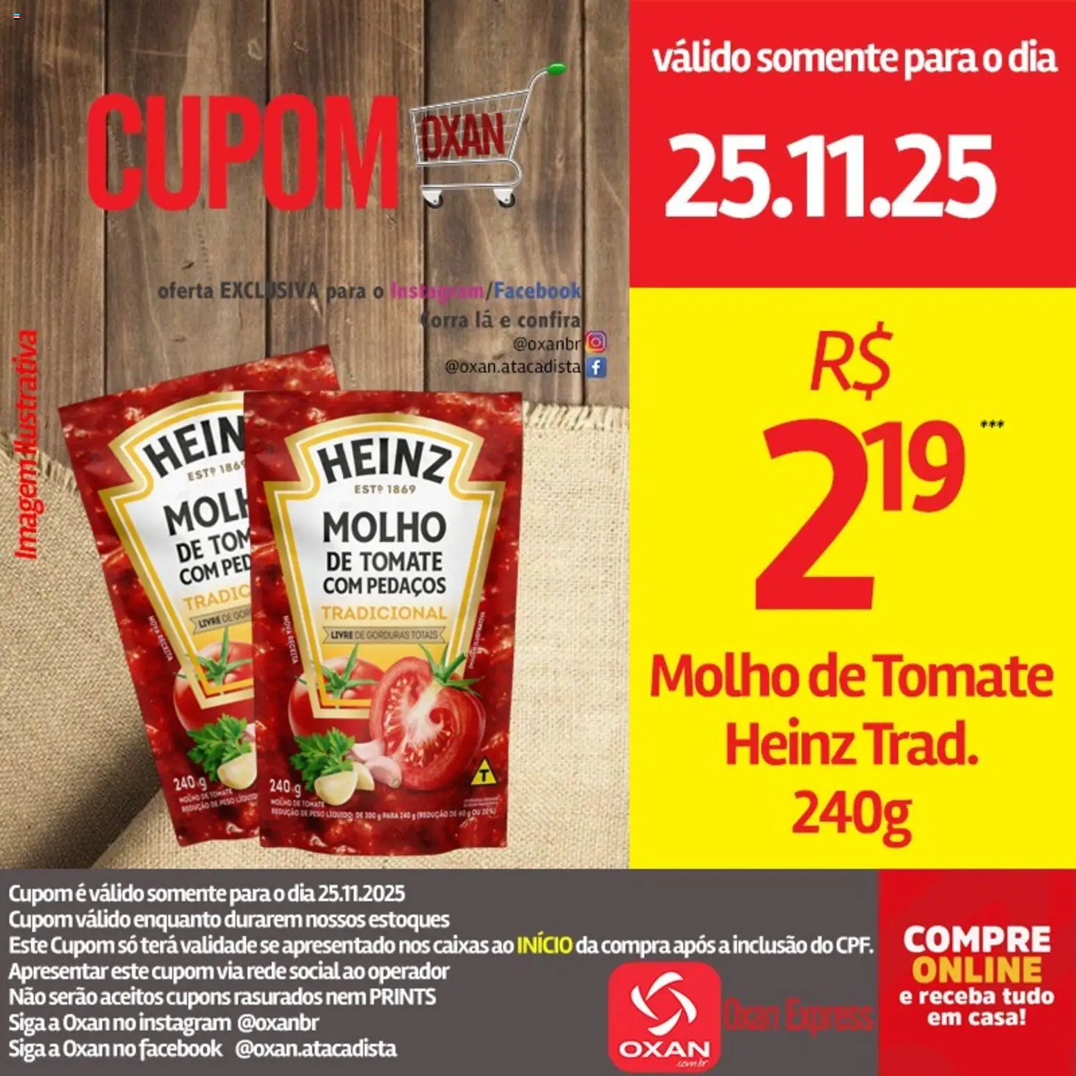 Oxan Atacadista Folheto - válido de 25.11.2025 | Página: 18 | Produtos: Molho de tomate