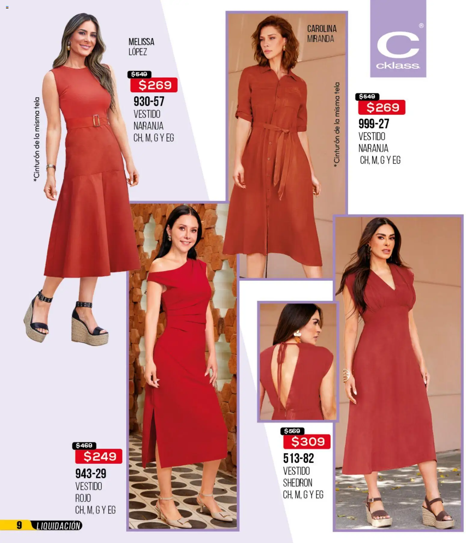 Nuevas ofertas de Cklass válidas en toda la República Mexicana desde el 18.03.2026. ¡Encuentra las mejores ofertas en Cklass catálogo Liquidación total calzado! | Página: 255 | Productos: Vestido