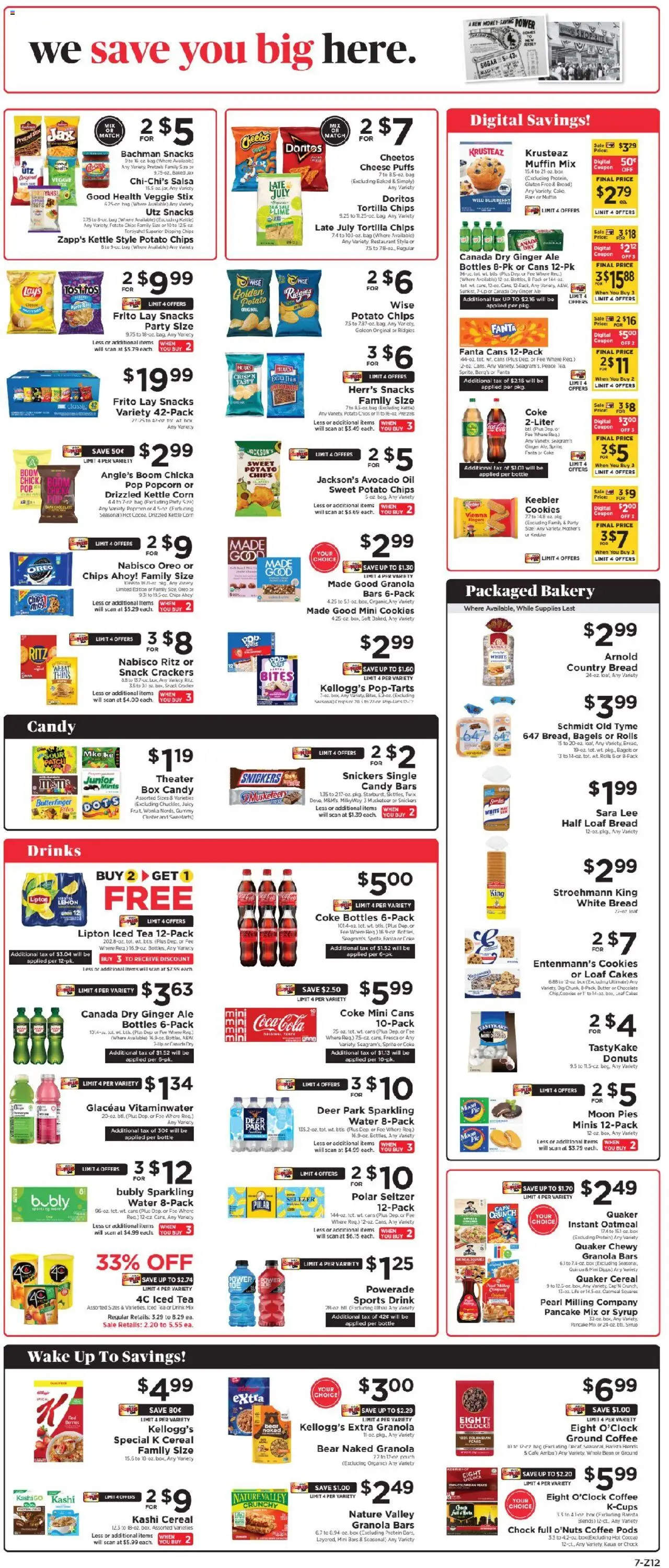 ShopRite Weekly Ad 2 - valid from 24.08.2025 | Page: 8 | Products: Cookies, Avocado, Salt, Bag