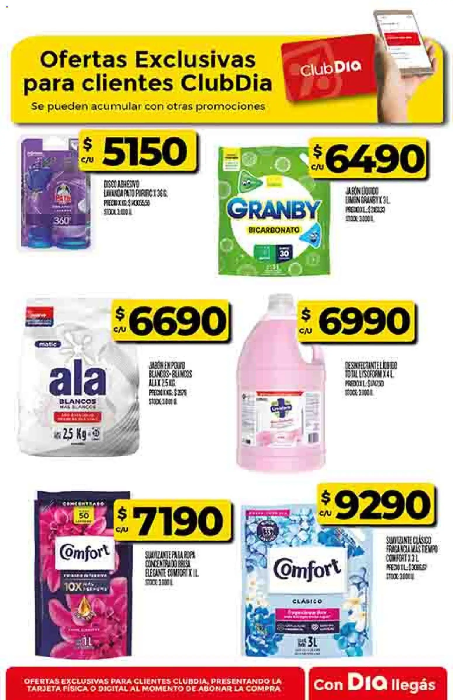 Supermercado DIA Ofertas │ válido desde el 29.10.2025 | Página: 54 | Productos: Jabón, Suavizante