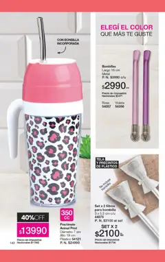 Vista previa Gigot - CAMPAÑA 03 válido desde el 01.03.2026 | Página: 142 | Productos: Precintos, Bombilla, Té