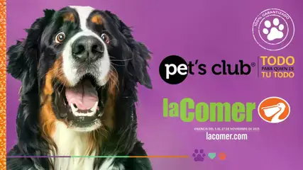 Vista previa de La Comer folleto Pet's Club, nuevo folleto de la tienda, válido en México a partir del 05.11.2025