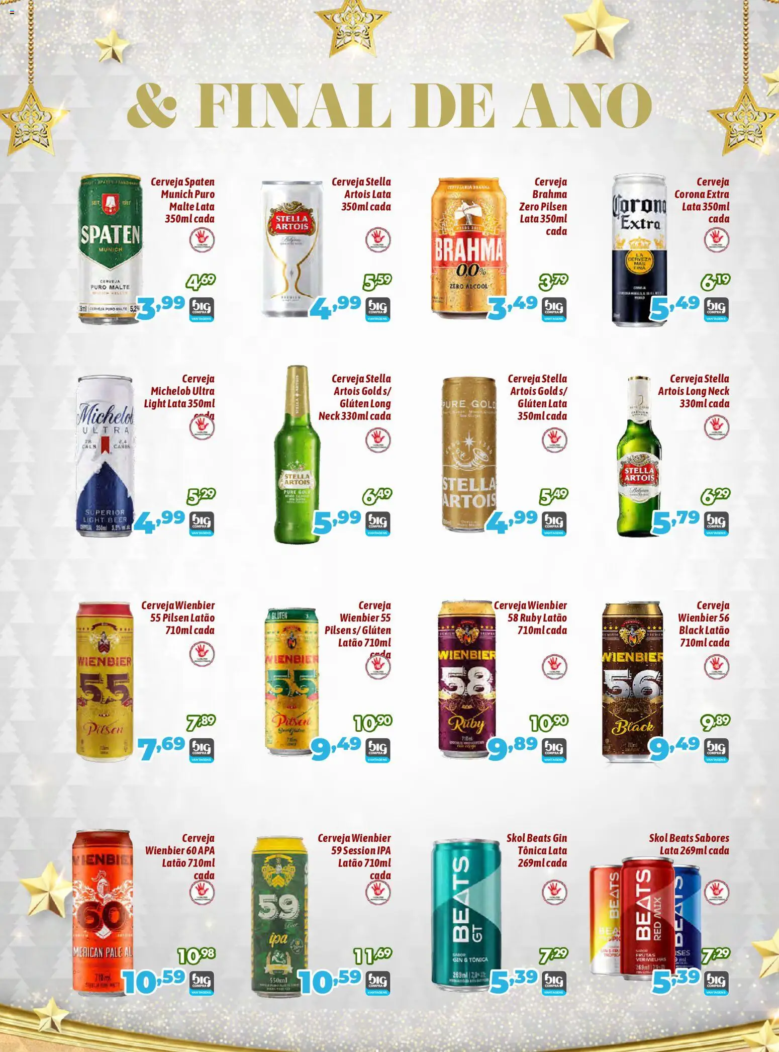 Big Compra Folheto - válido de 05.12.2025 | Página: 3 | Produtos: Cerveja, Gin