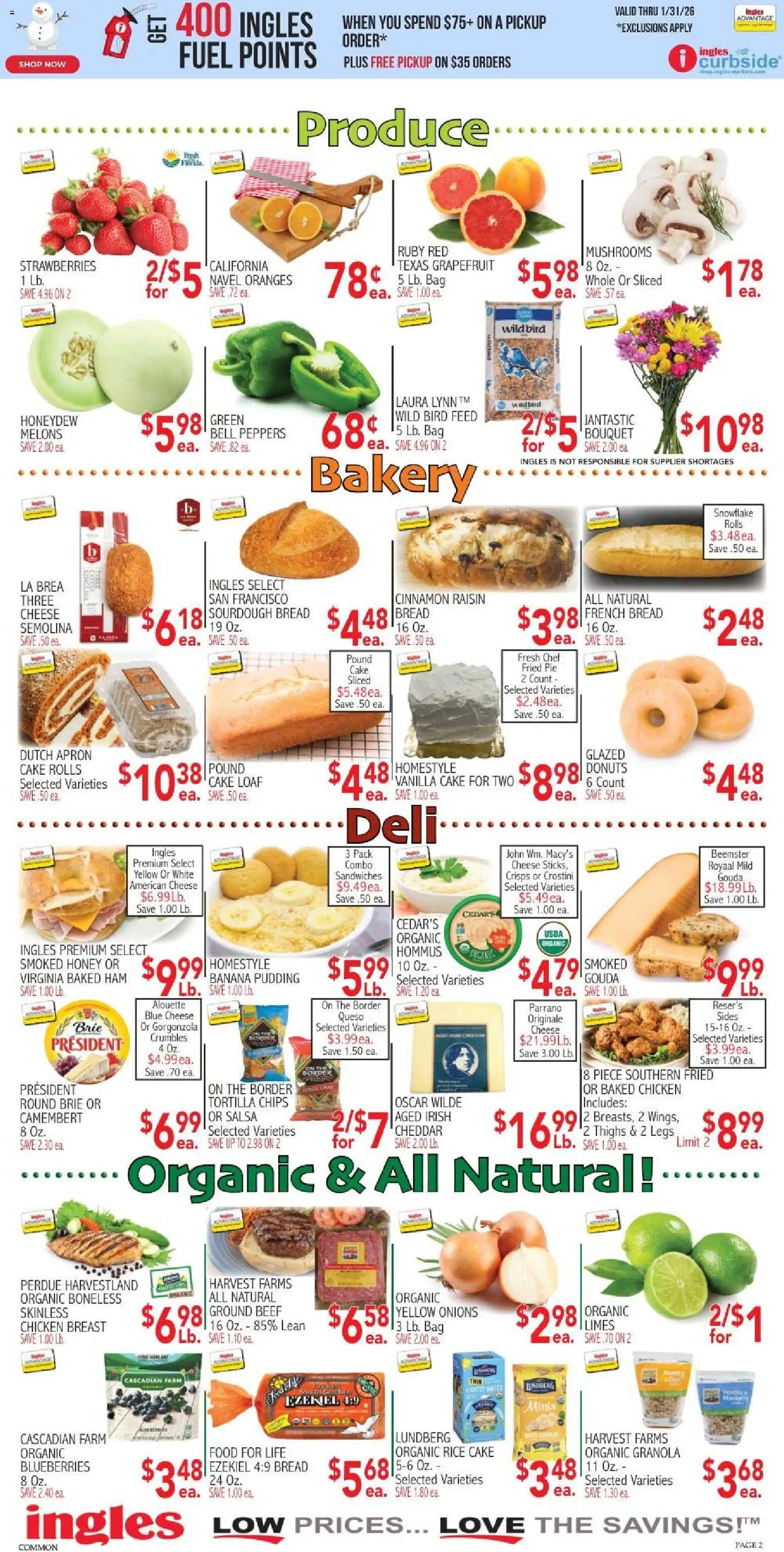 Ingles - Weekly flyer - valid from 21.01.2026 | Page: 10 | Products: Bread, Oranges, Rice, Chips
