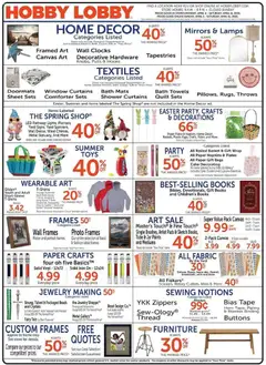 Preview of Hobby Lobby weekly ads valid from 05.04.2026