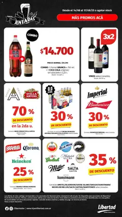 Vista previa Hipermercado Libertad - Juntadas válido desde el 14.08.2025
