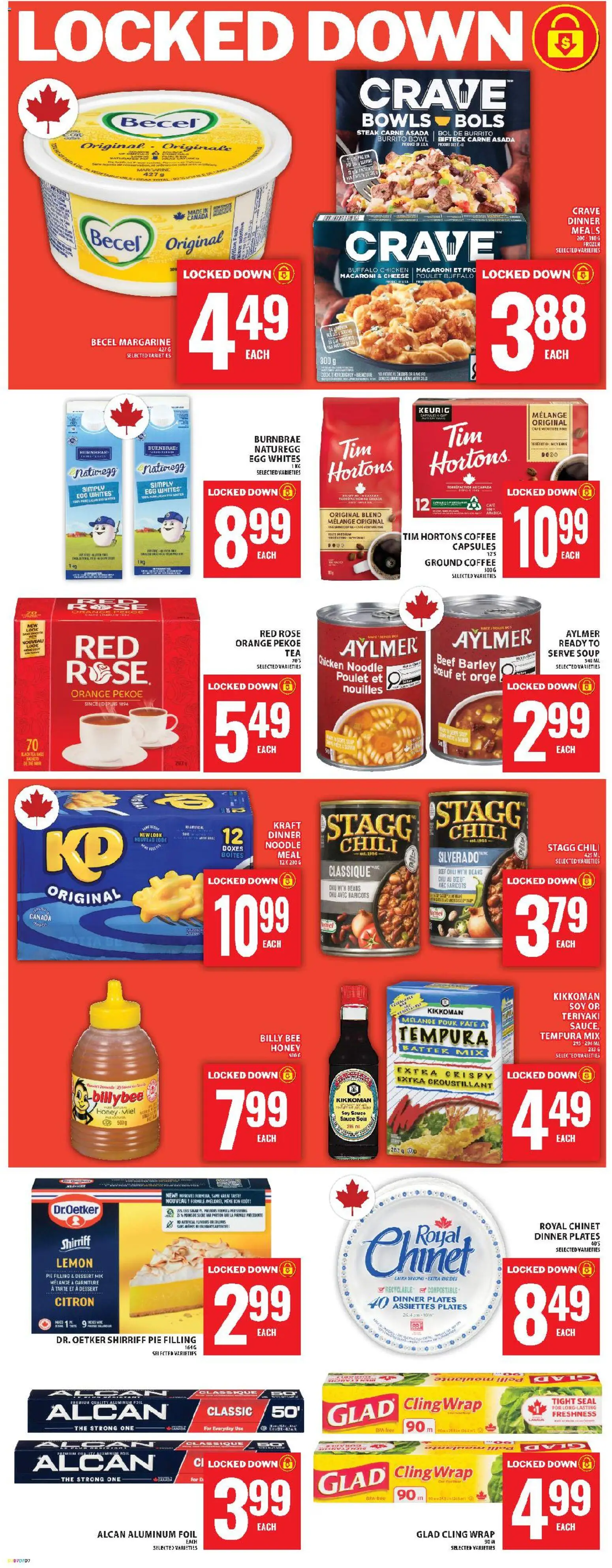 Food Basics flyer valid from 23.04.2026 | Page: 9 | Products: Beef, Cheese, Coffee, Chicken