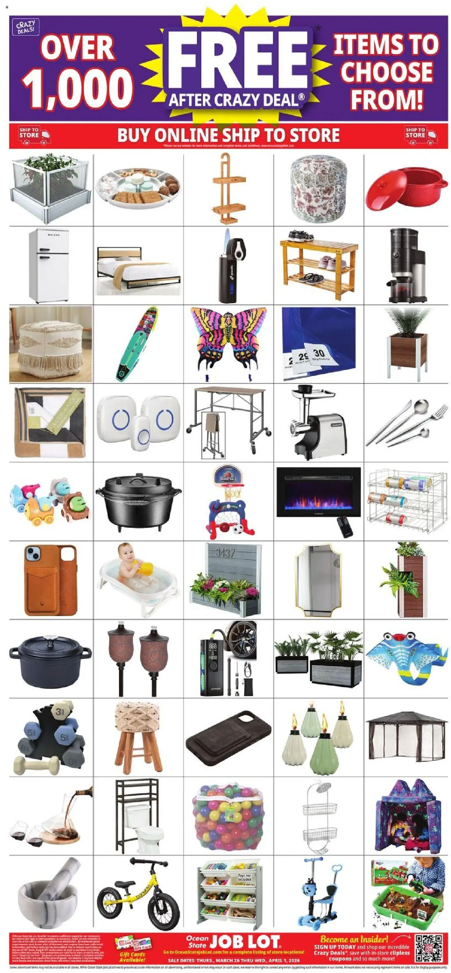 Ocean State Job Lot Weekly Ad - PA - valid from 26.03.2026 | Page: 28