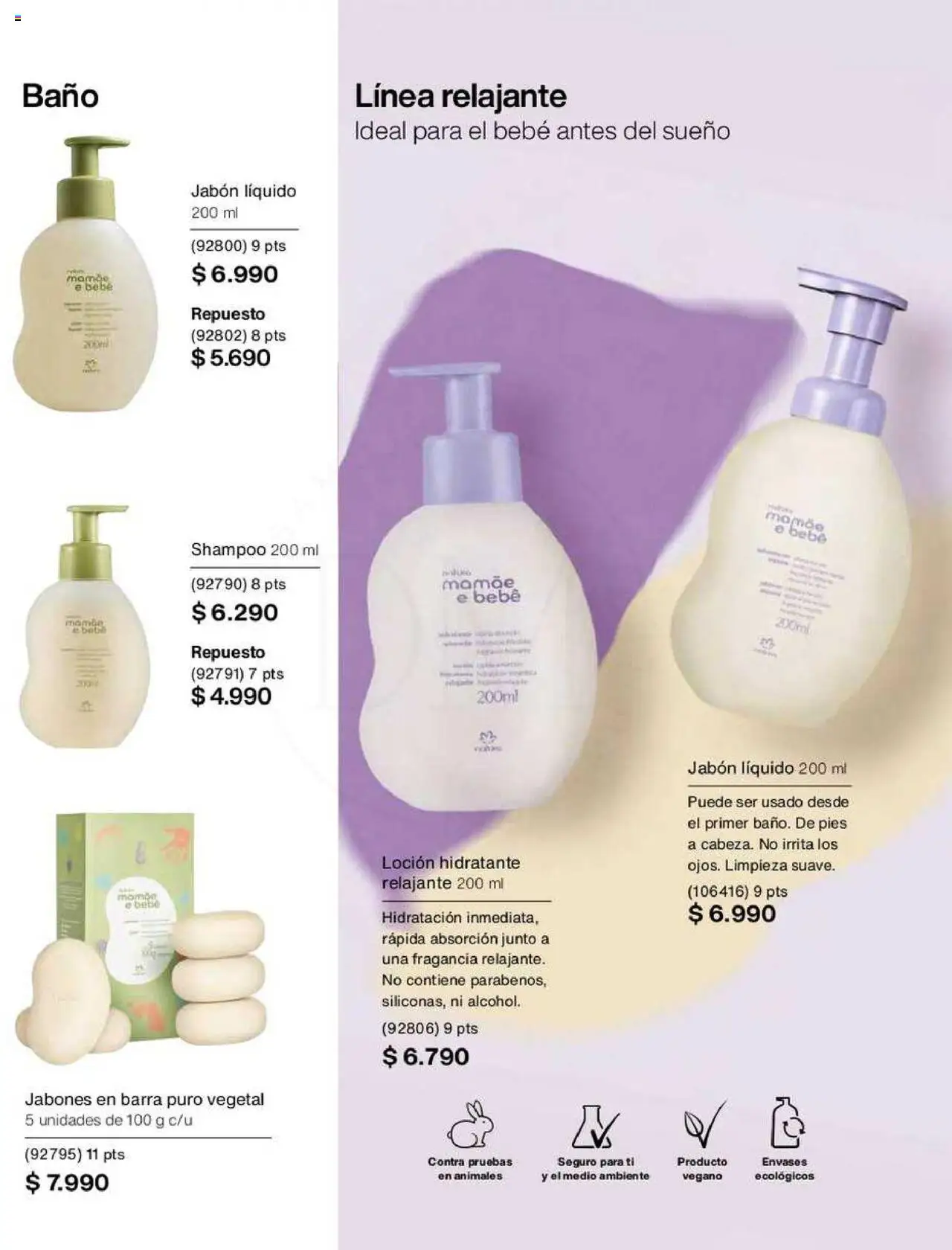 Natura catálogo │ válido desde el 22.07.2025 | Página: 142 | Productos: Loción, Baño, Fragancia, Jabón