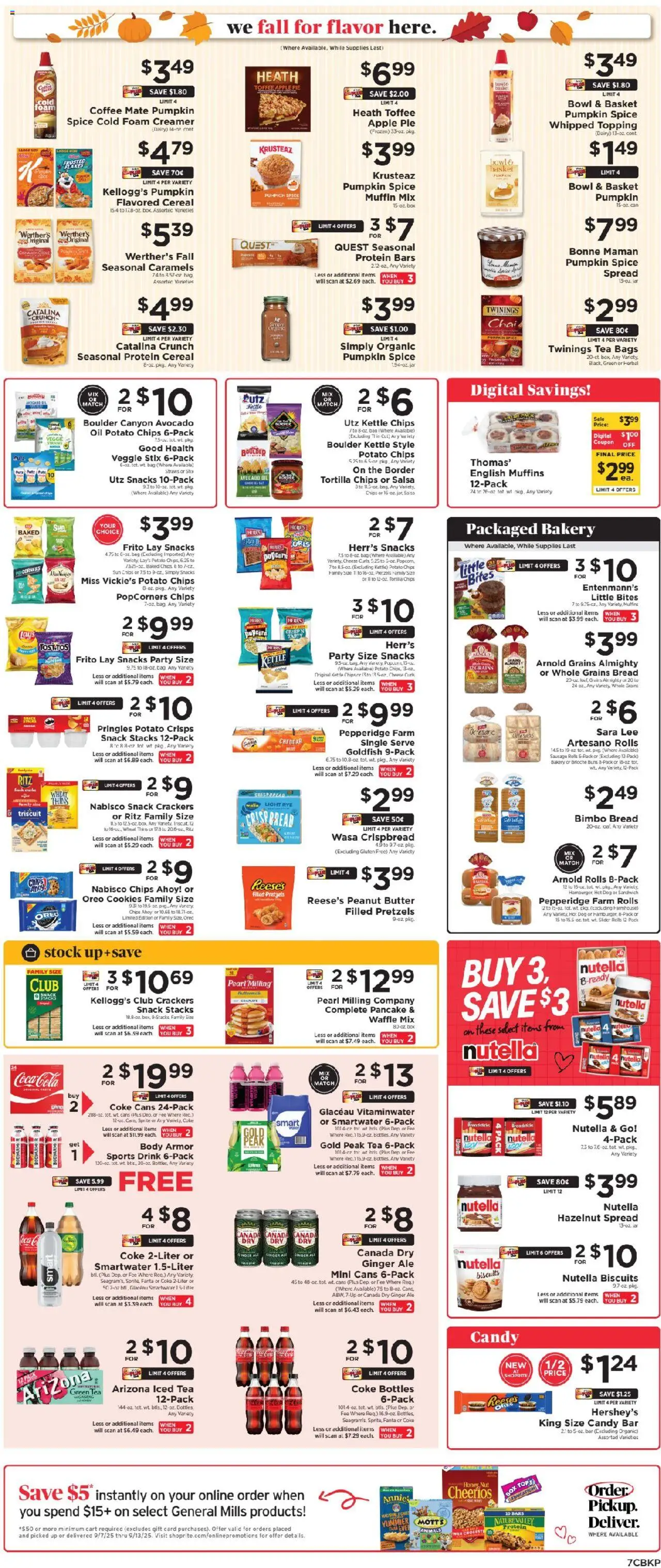 ShopRite Weekly Ad - NJ - valid from 07.09.2025 | Page: 8 | Products: Box, Tea, Cookies, Avocado