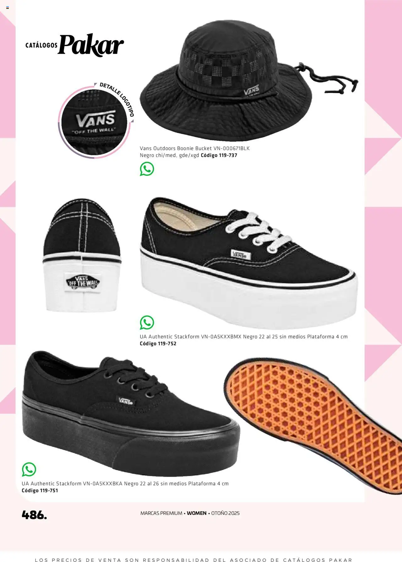 Nuevas ofertas de SC Pakar válidas en toda la República Mexicana desde el 29.08.2025. ¡Encuentra las mejores ofertas en SC Pakar - Catálogo Otoño Women! | Página: 486