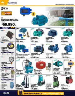 Construmart ofertas  │ válido desde el 01.08.2025 | Página: 20 | Productos: Interruptor, Manómetro