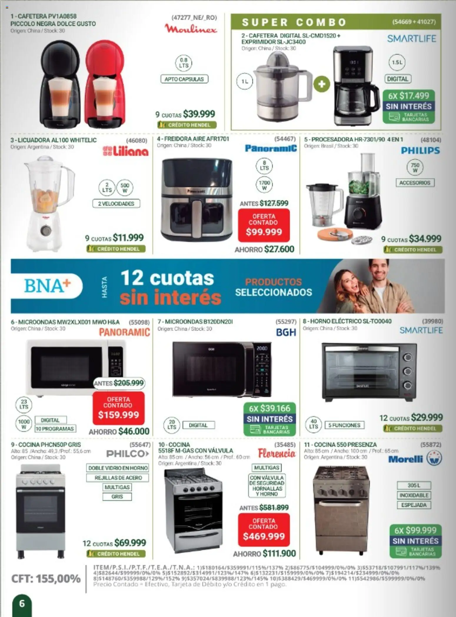 Hendel catálogo │ válido desde el 05.01.2026 | Página: 6 | Productos: Horno, Exprimidor, Microondas, Licuadora