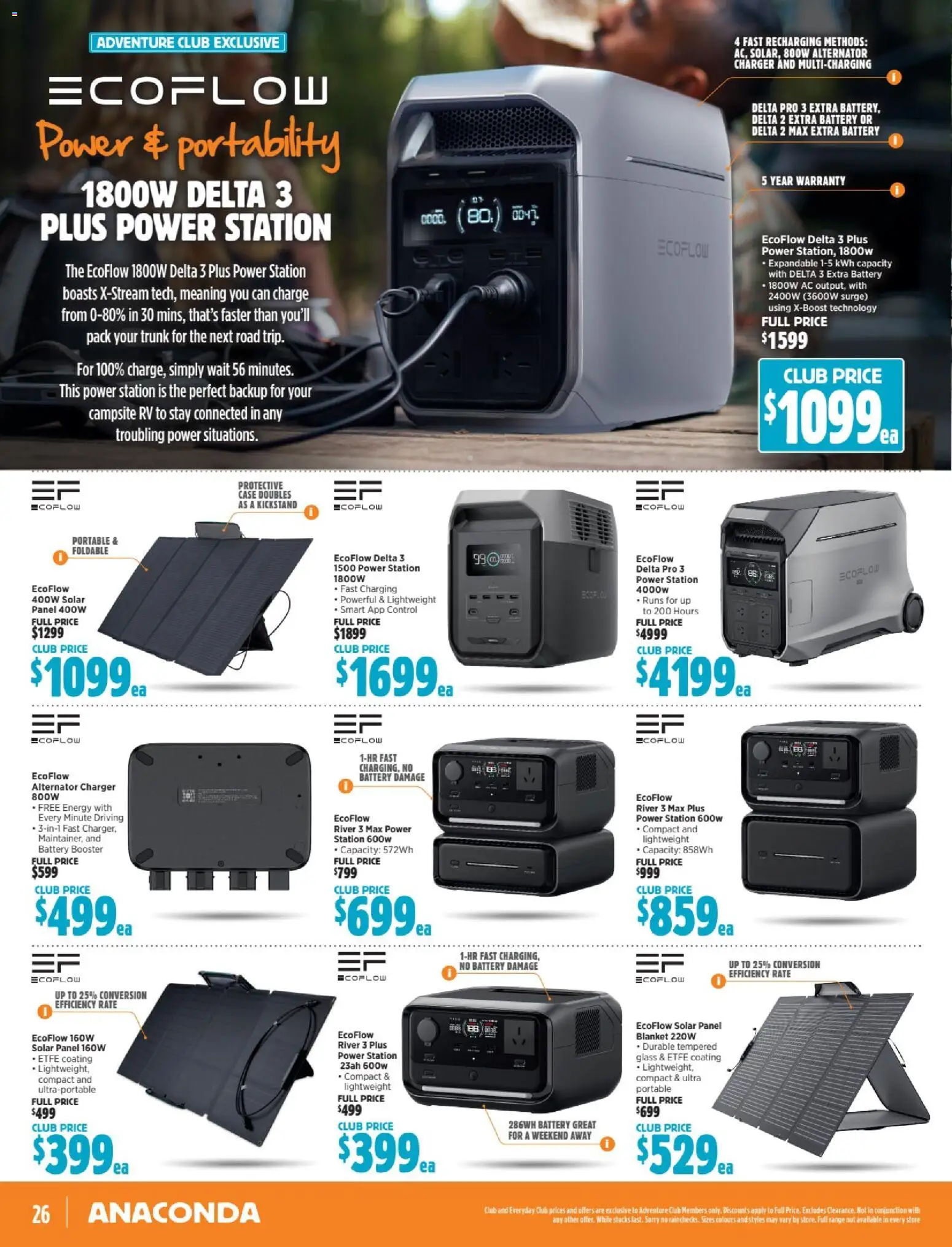 Anaconda catalogue - valid from 03.12.2025 | Page: 26 | Products: Battery, Charger, Case, Blanket
