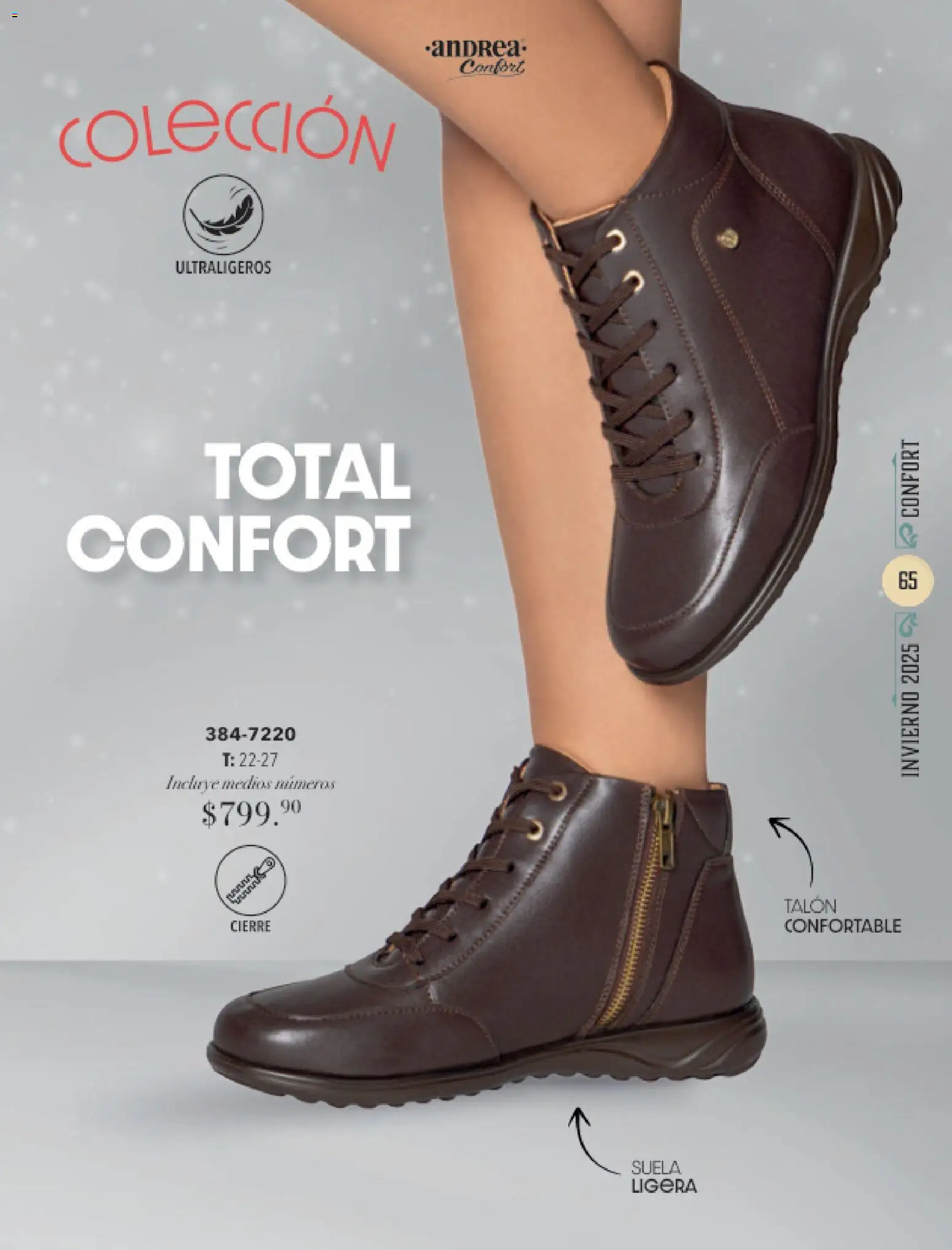 Nuevas ofertas de Andrea válidas en toda la República Mexicana desde el 26.11.2025. ¡Encuentra las mejores ofertas en Andrea catálogo Invierno! | Página: 65