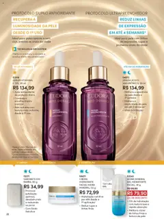 Eudora Folheto - válido de 08.09.2025 | Página: 22 | Produtos: Sérum, Creme, Sabonete, Vitamina c