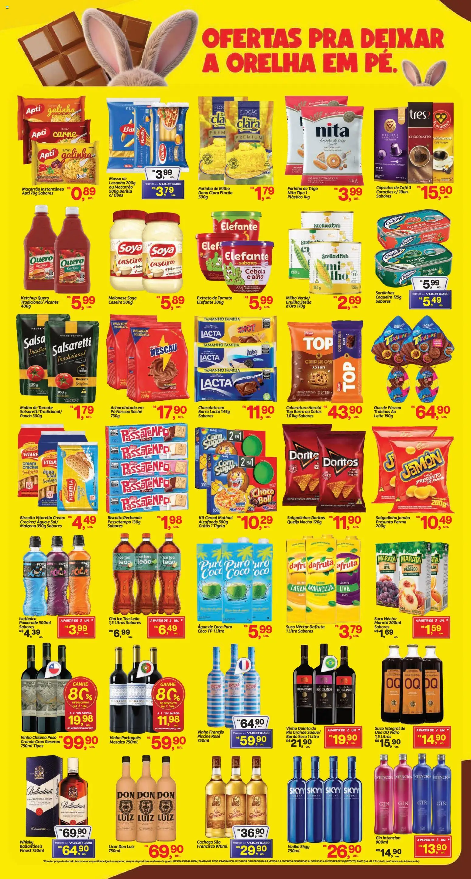 Fort Atacadista Folheto - válido de 16.03.2026 | Página: 2 | Produtos: Maracujá, Água de coco, Queijo, Chocolate