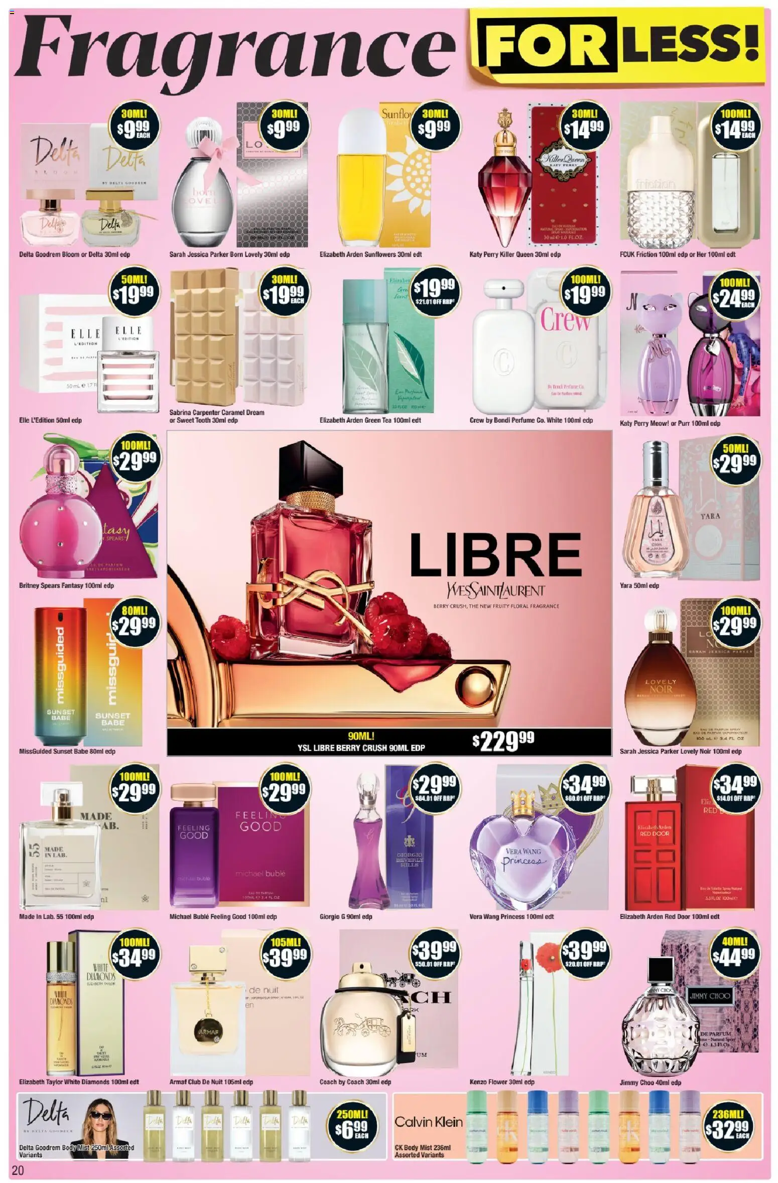 Chemist Warehouse catalogue - valid from 26.03.2026 | Page: 20 | Products: Floral, Perfume, Fragrance, Tea