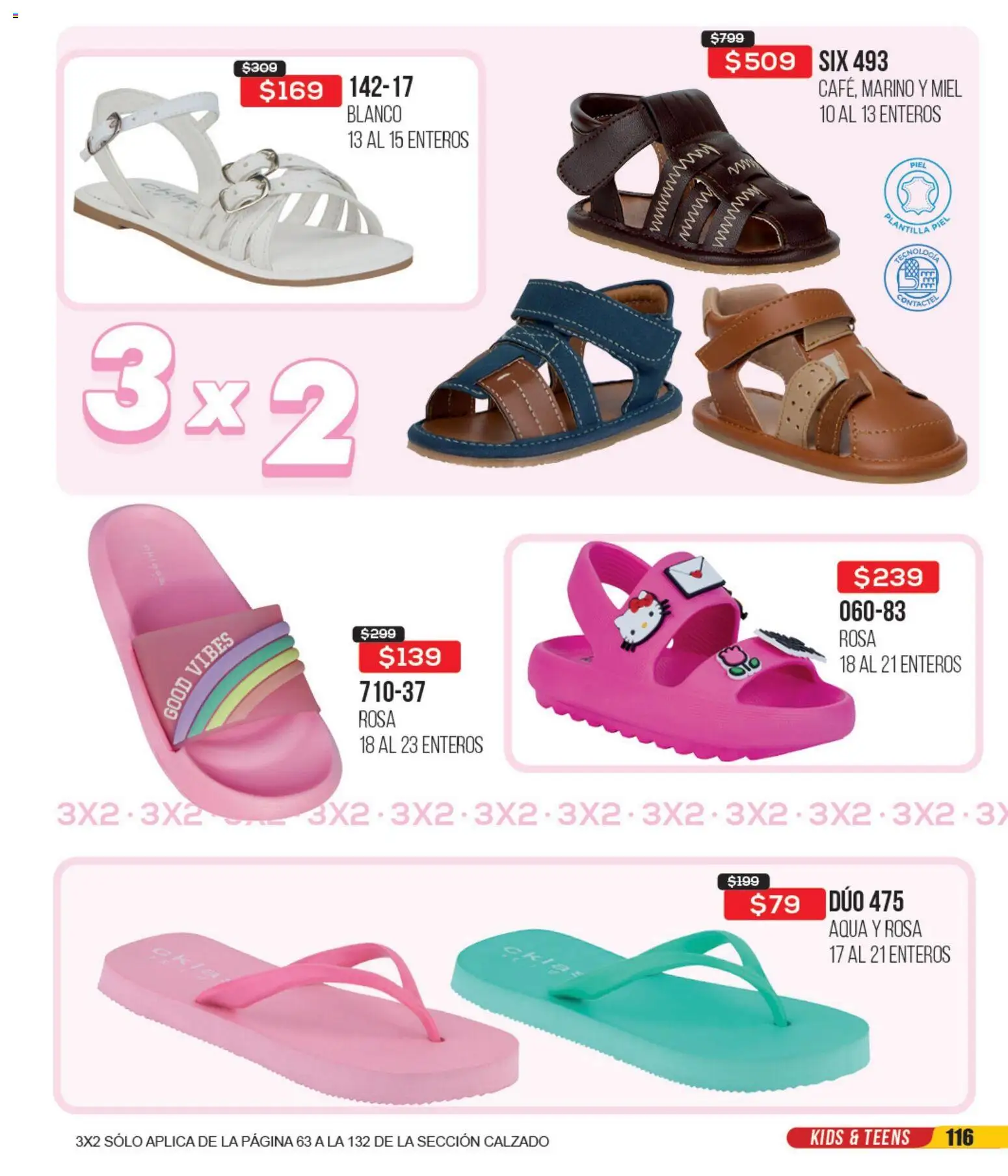 Nuevas ofertas de Cklass válidas en toda la República Mexicana desde el 14.04.2026. ¡Encuentra las mejores ofertas en Cklass catálogo 3X2 Digital Ropa! | Página: 213