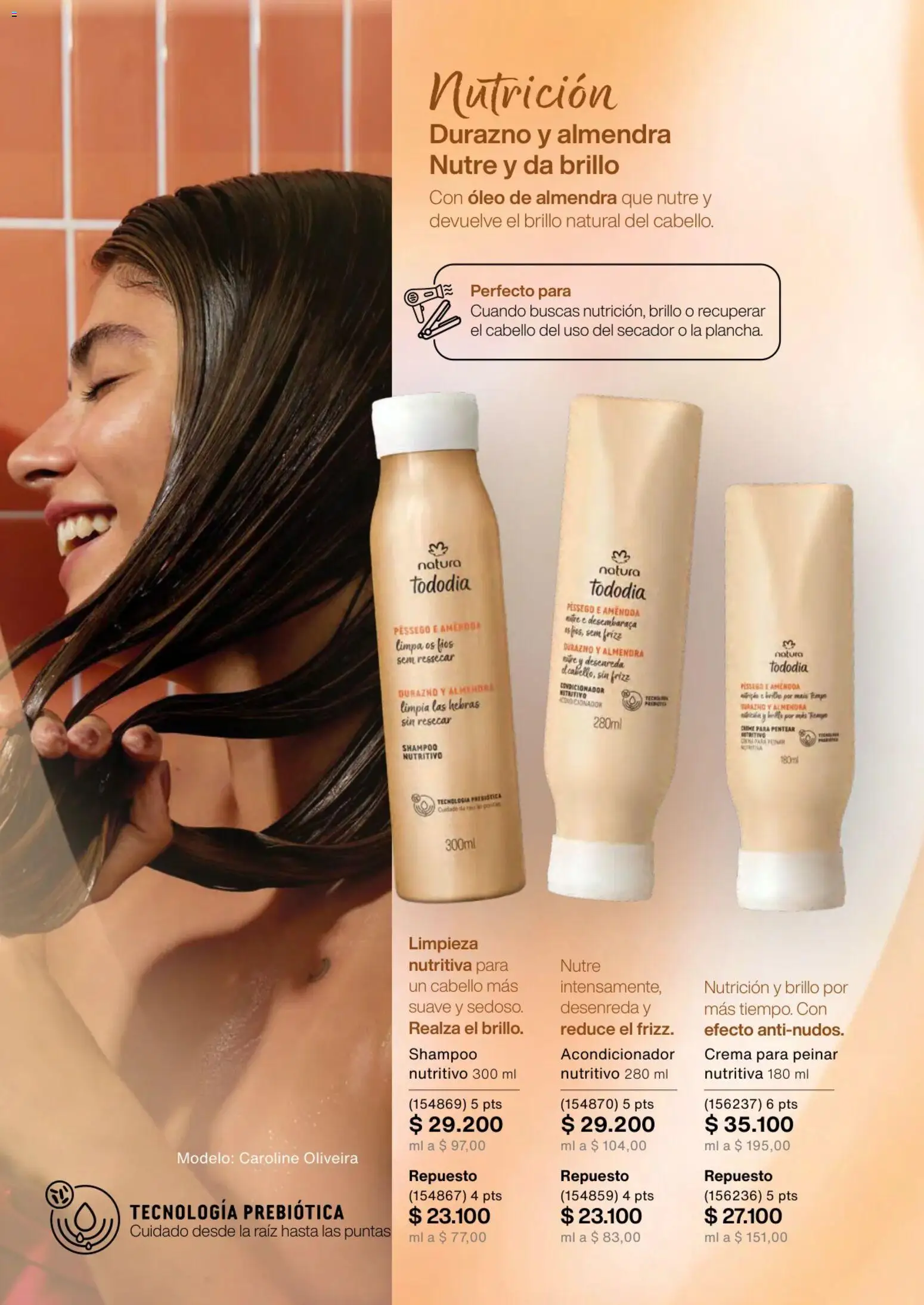 Natura revista - valida desde el 02.01.2026 | Página: 139 | Productos: Almendra, Crema, Brillo, Acondicionador