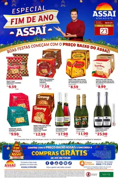 Encarte Assaí Atacadista - TO - Pré-Visualização do folheto da loja Assaí Atacadista, válido de 23.12.2025